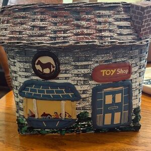 Charming Toy Shop Themed Basket